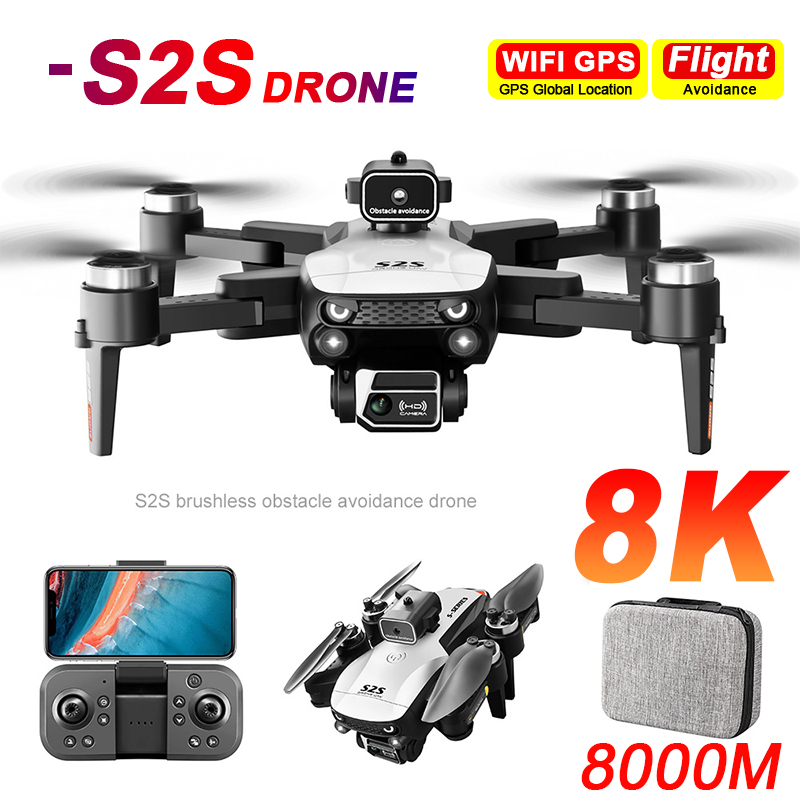Drone Surveying - New S2S Drone 8K Professional HD