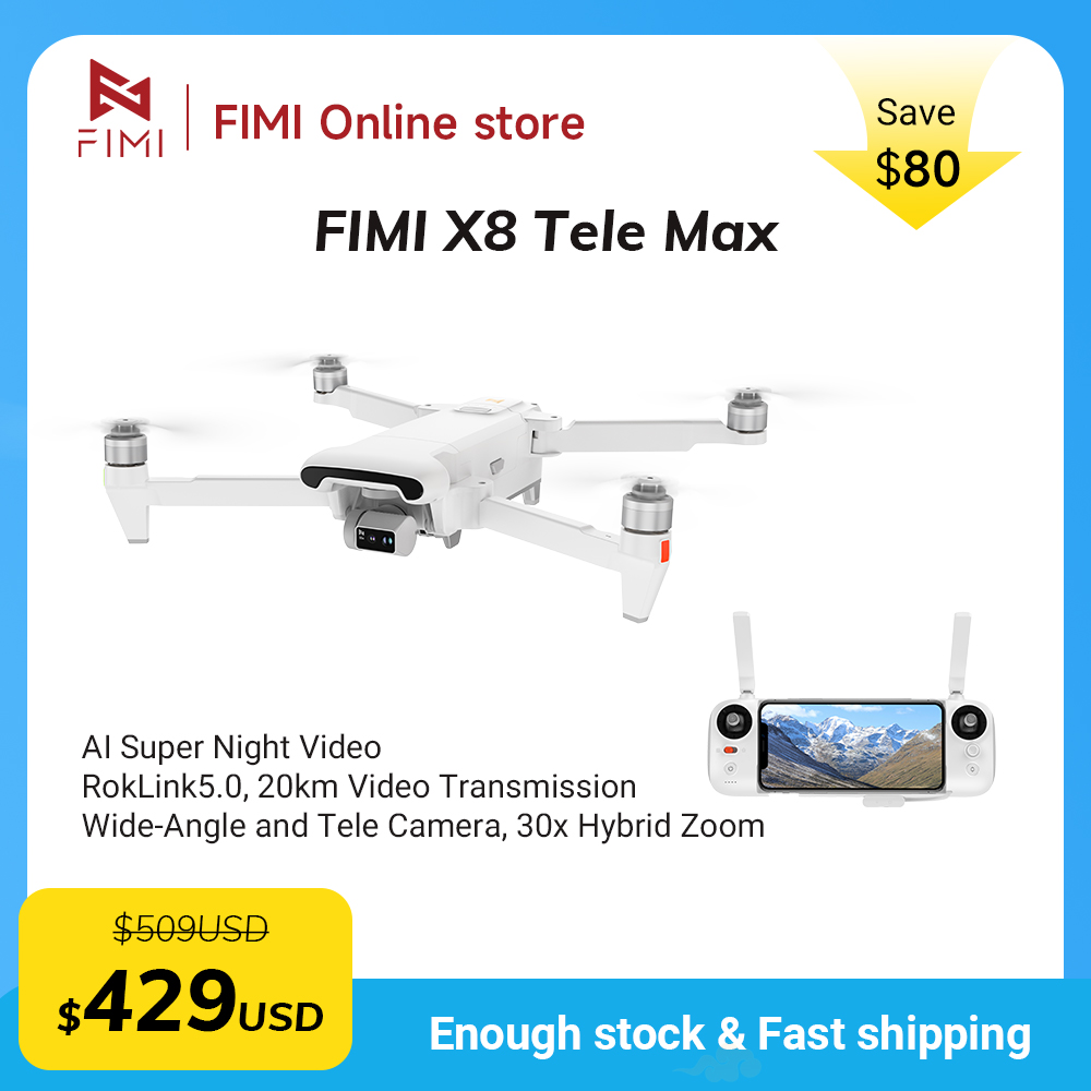 Drone Multispectral - FIMI X8 Tele Max Drone 4K