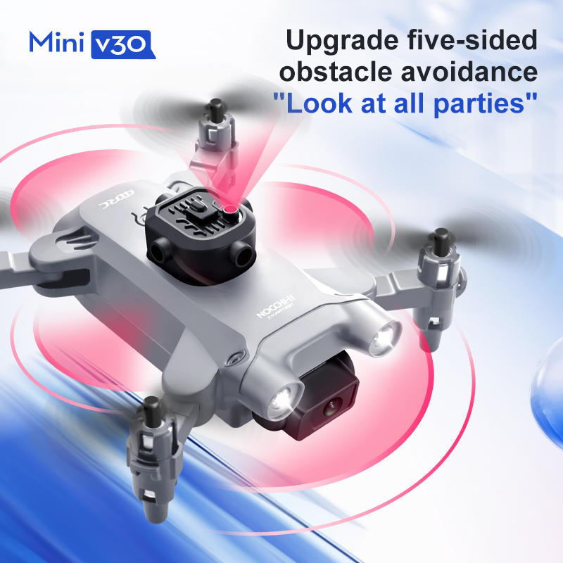 Mini V30 WiFi FPV Drone With 4 - Drone Video Production recension och pris