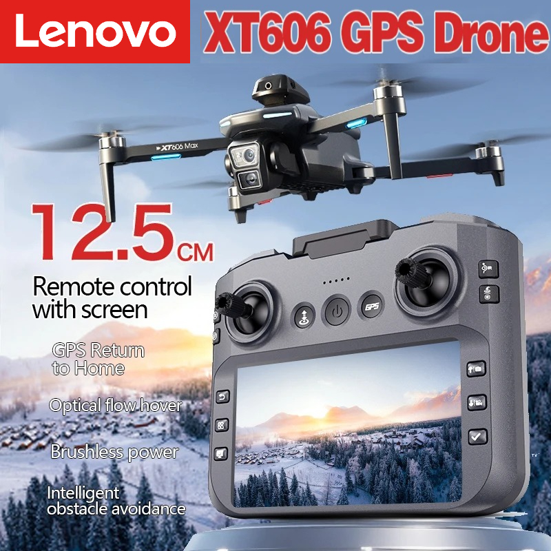 Lenovo XT606 MAX GPS Drone 4k  - Drone Surveying recension och pris