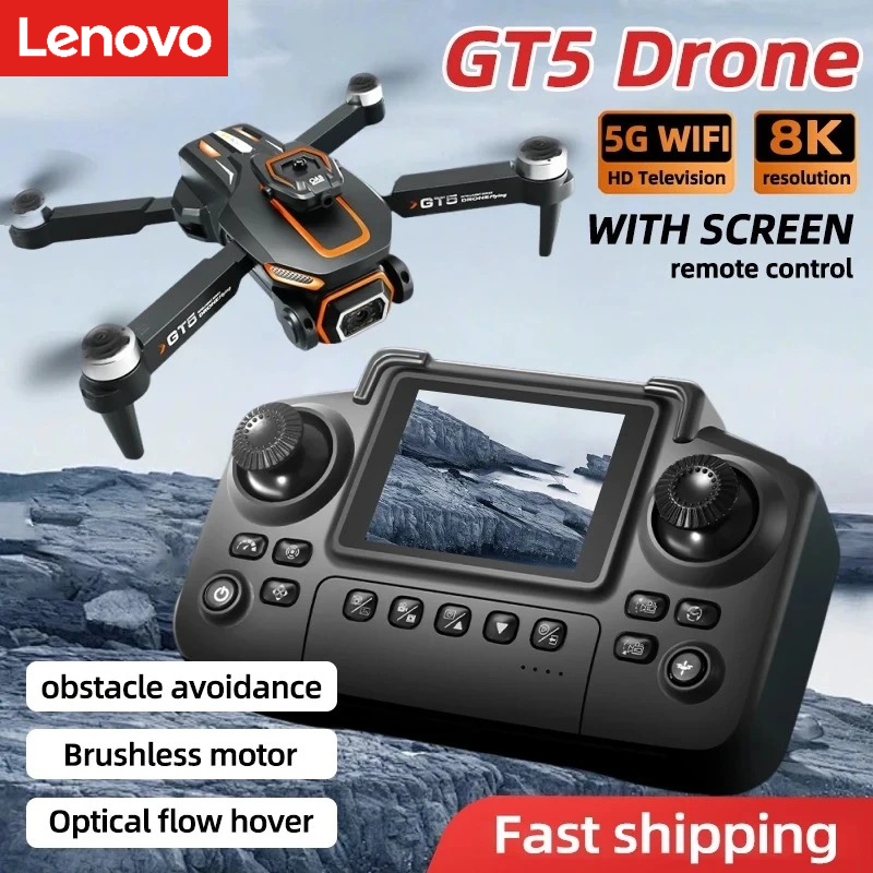 Lenovo GT5 Mini Drone 4K HD du - Drone Video Production recension och pris