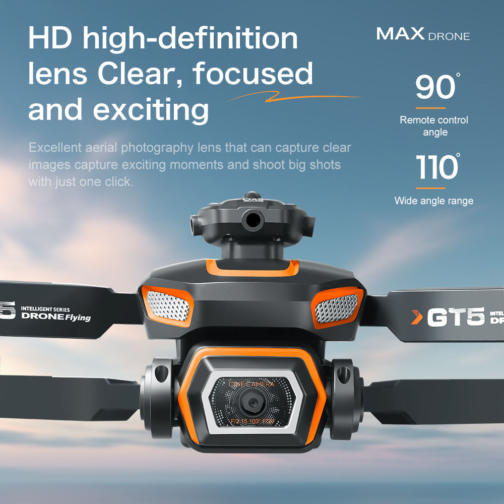 Lenovo GT5 Mini Drone 4K HD du - Drone Video Production recension och pris