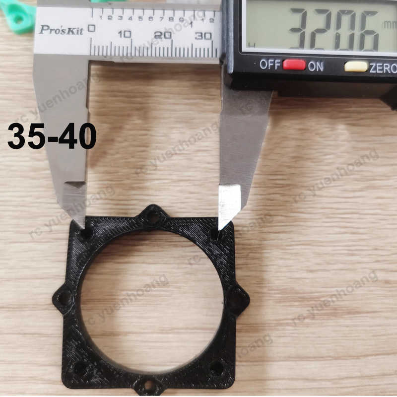 4PCS 3D Printed 4028 Cooling F - Drone 3D Modeling recension och pris
