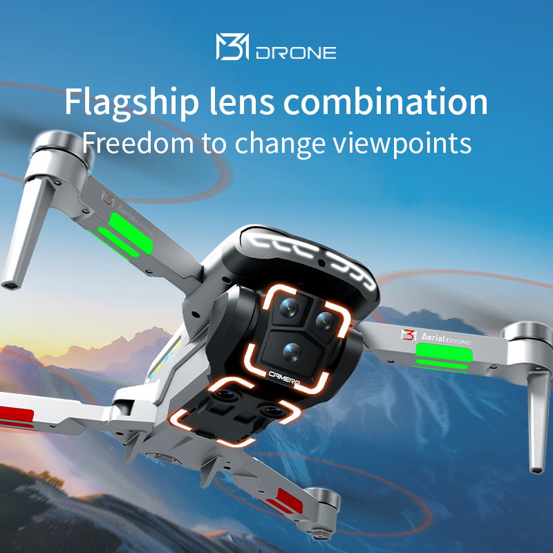 M3 Professional Drone 4K HD Ae - Drone Aerial Photography recension och pris