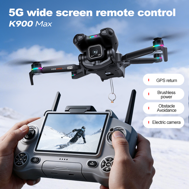 New K900 MAX GPS Drone with 4K - Drone Surveying recension och pris