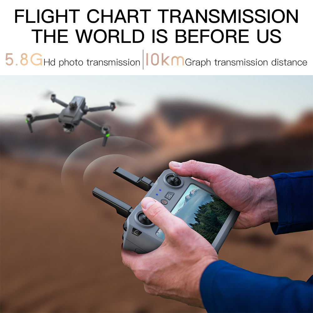 Teeggi SG909 MAX GPS Drone Wit - Drone Mapping recension och pris