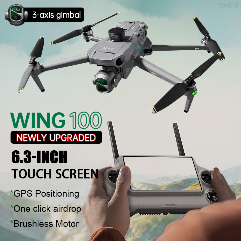 2026 Wing 100 GPS Drone 3-axis - Drone Thermal Imaging recension och pris