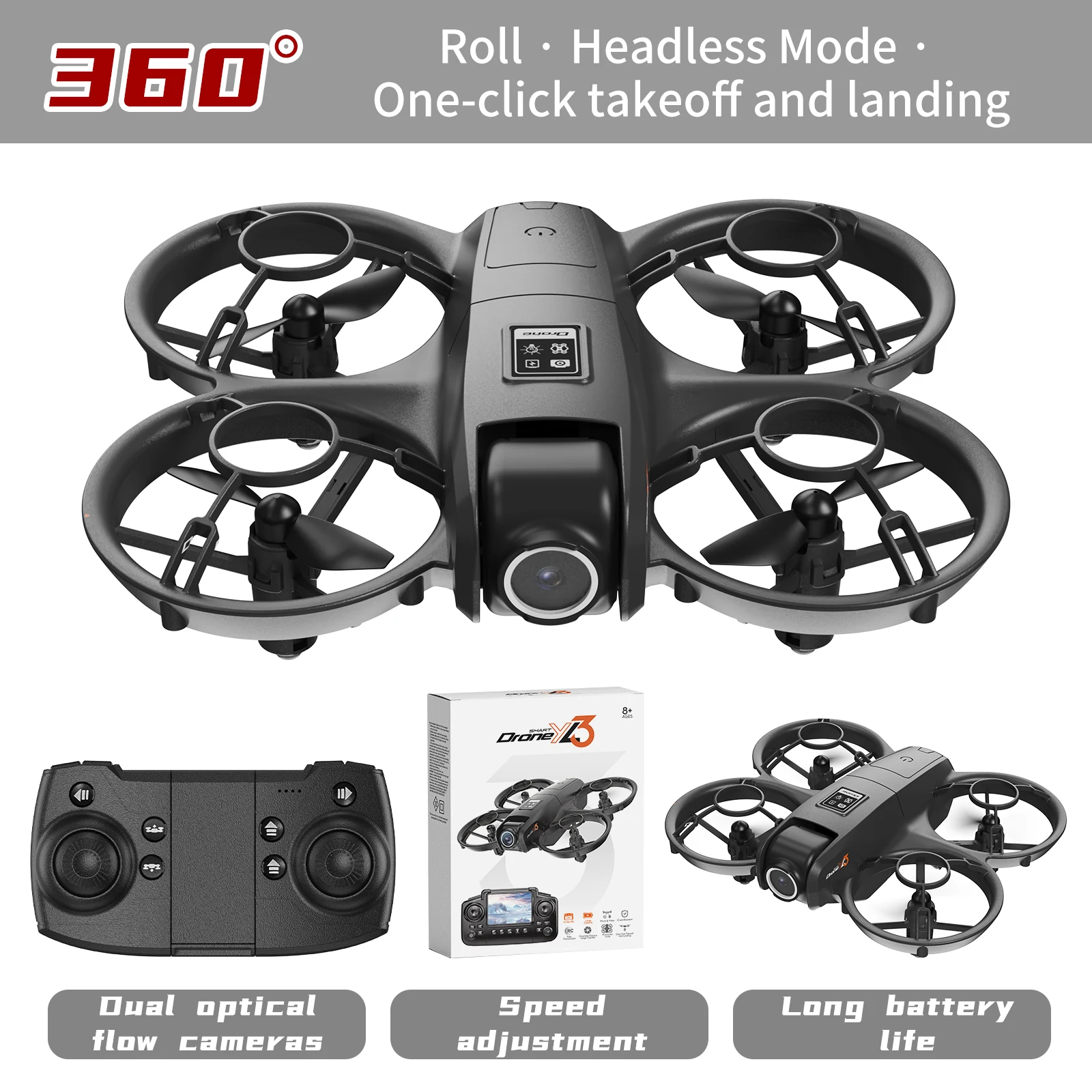 New YL3 RC Drone 8K 1080P Wide - Drone Surveying recension och pris