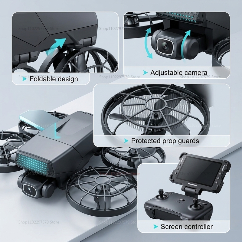 New Drones M8 GPS 8K Professio - Drone Surveying recension och pris