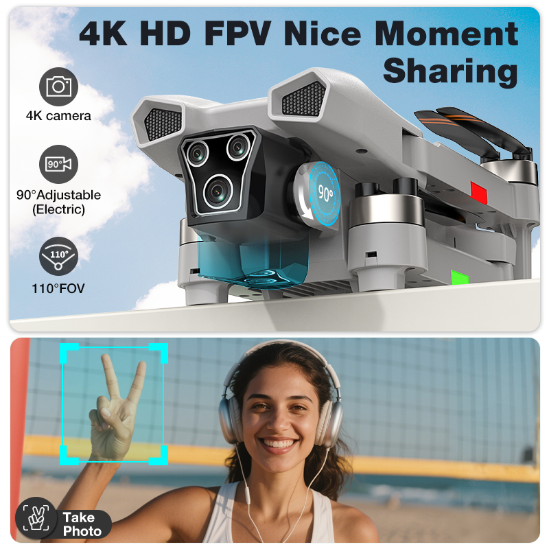 NEW Hot L017 Pro Drone Brushle - Drone Surveying recension och pris
