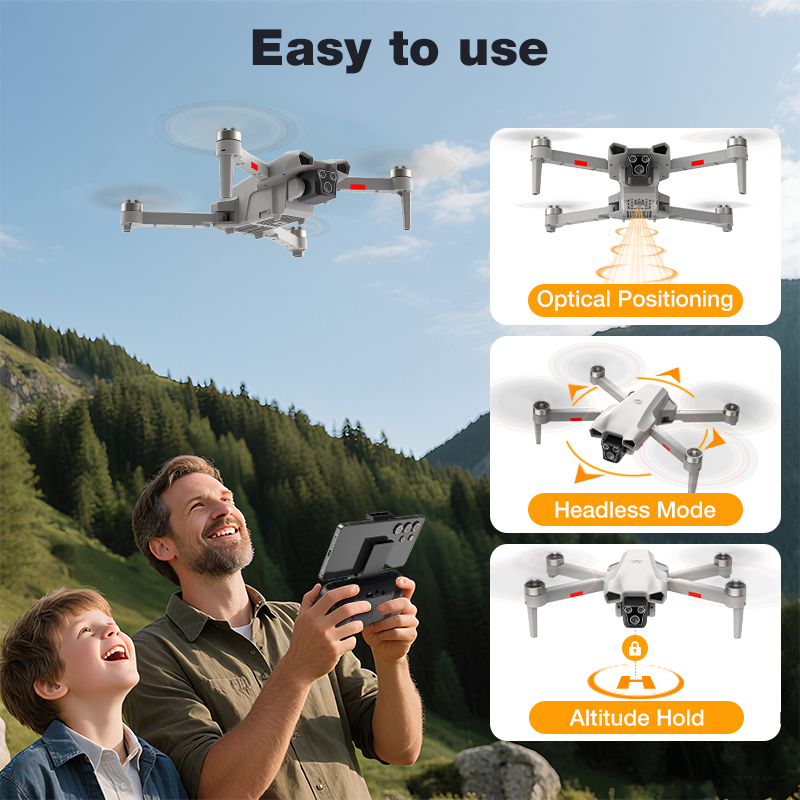 NEW Hot L017 Pro Drone Brushle - Drone Surveying recension och pris