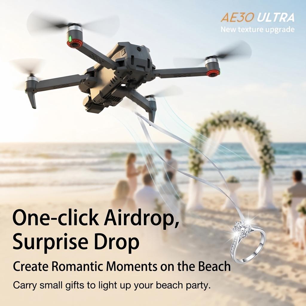 NEW AE30 Ultra GPS Drone 4K Pr - Drone Multispectral recension och pris