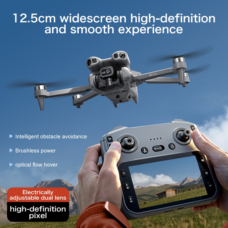GT50 Mini Drone Dual Camera 8K - Drone Video Production recension och pris