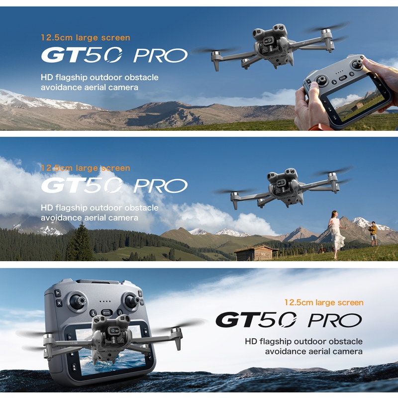 GT50 Mini Drone Dual Camera 8K - Drone Video Production recension och pris